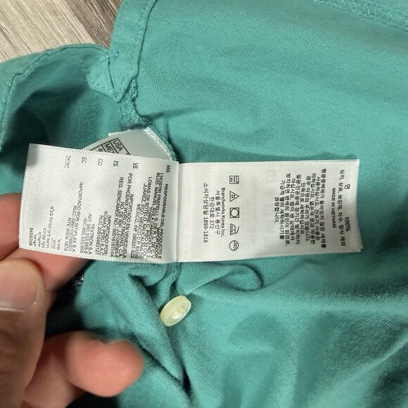 NWT Brooks Brothers 1818 Performance Polo Mens L Original Fit Cotton Teal - Picture 5 of 6